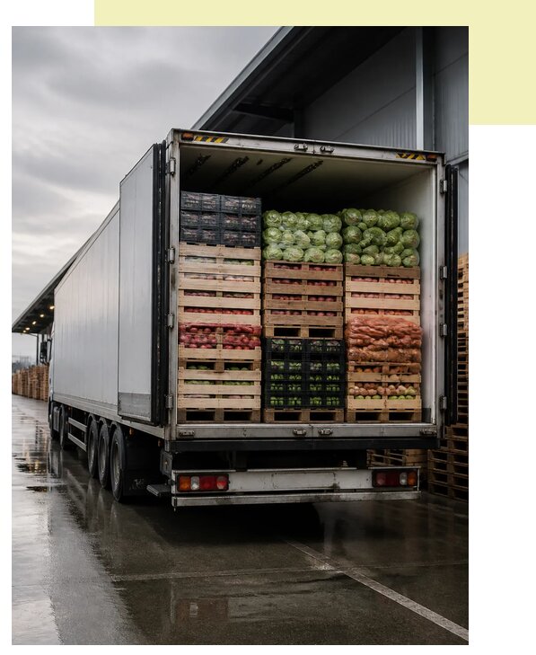 Перевозка плодоовощной продукции в Волхов по цене от 5234 р. | Агросервис-Влх